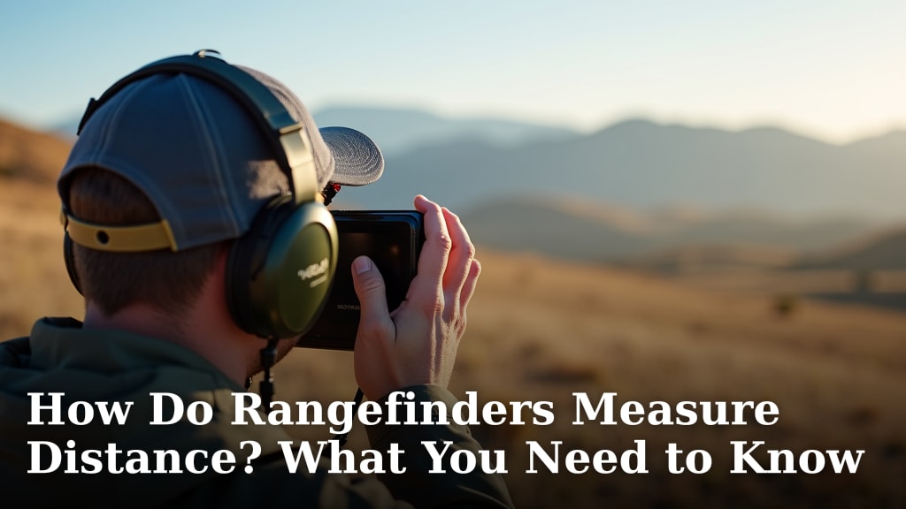 How Do Rangefinders Measure Distance? What You Need to Know