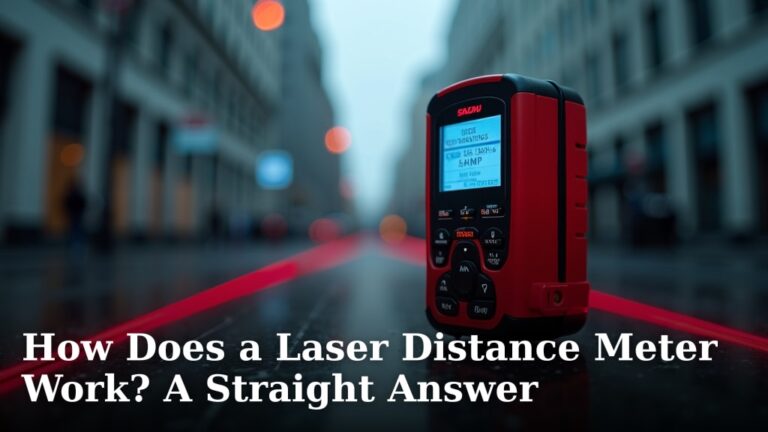 How Does a Laser Distance Meter Work? A Straight Answer