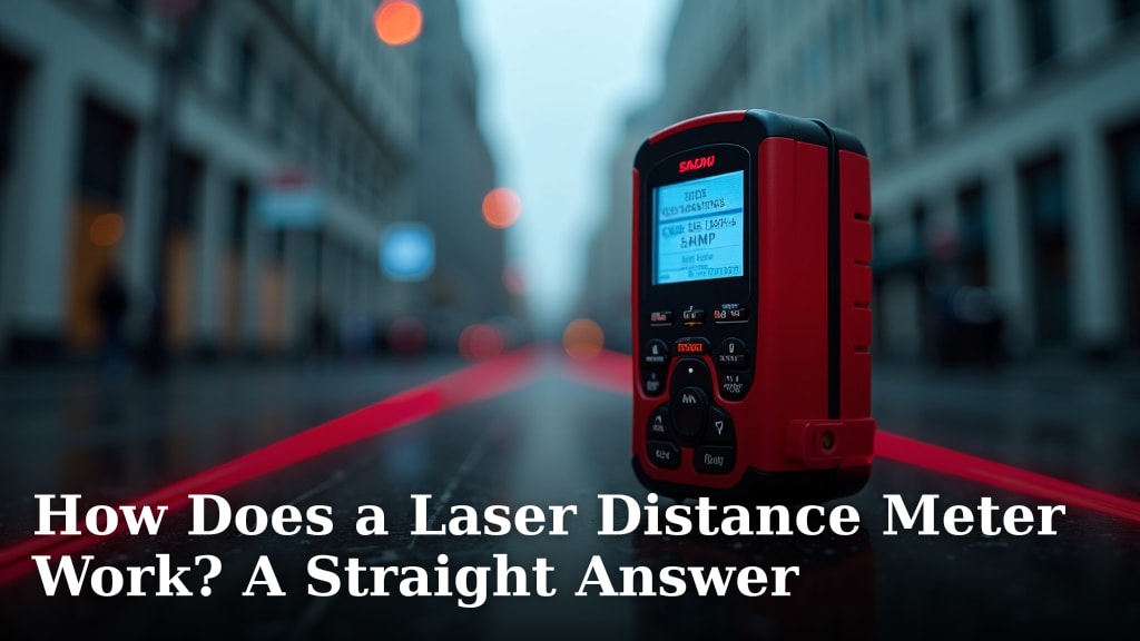 How Does a Laser Distance Meter Work? A Straight Answer