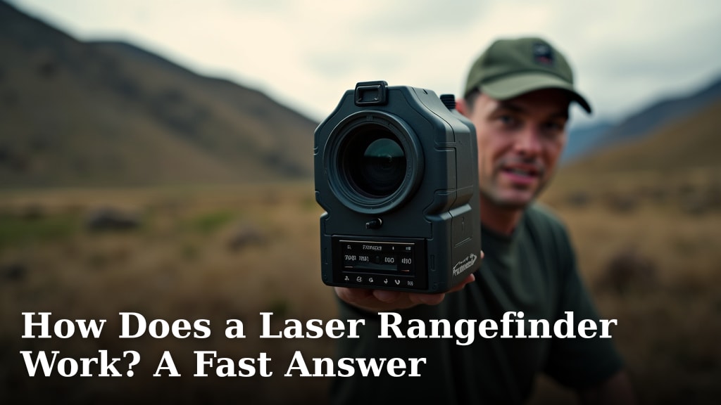 How Does a Laser Rangefinder Work? A Fast Answer
