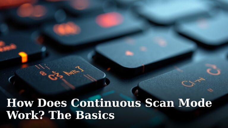 How Does Continuous Scan Mode Work? The Basics