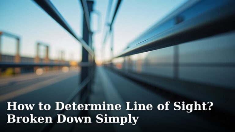 How to Determine Line of Sight? Broken Down Simply