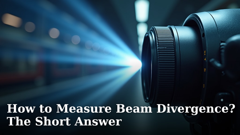 How to Measure Beam Divergence? The Short Answer