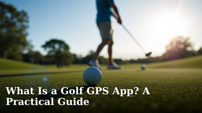 What Is a Golf GPS App? A Practical Guide