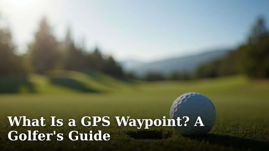 What Is a GPS Waypoint? A Golfer's Guide