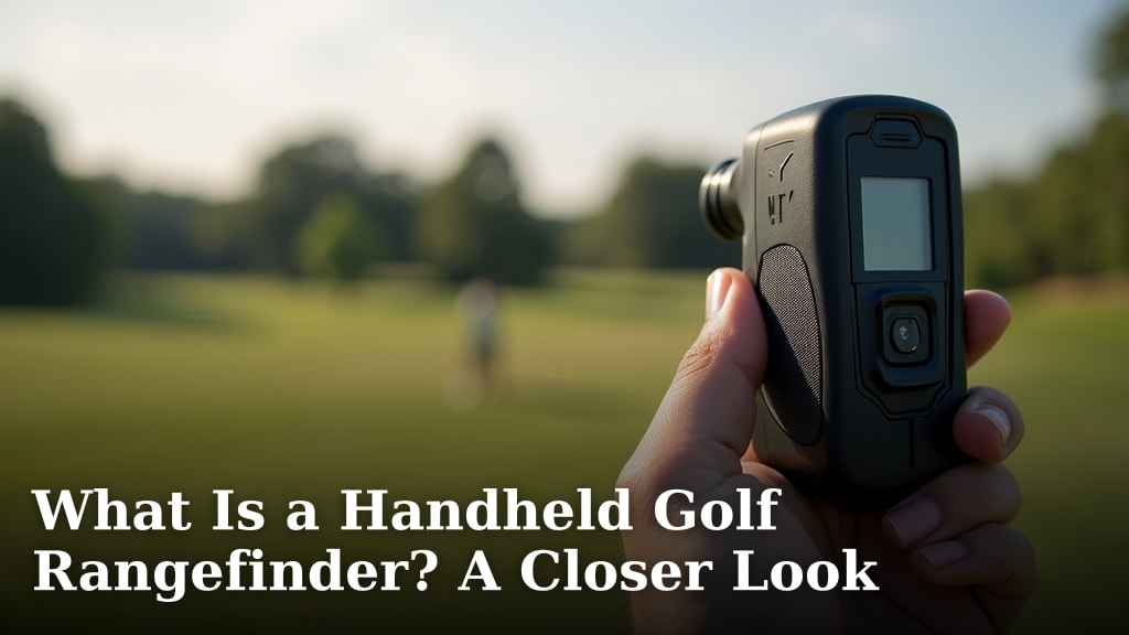 What Is a Handheld Golf Rangefinder? A Closer Look