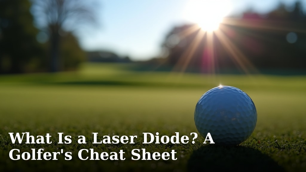 What Is a Laser Diode? A Golfer's Cheat Sheet