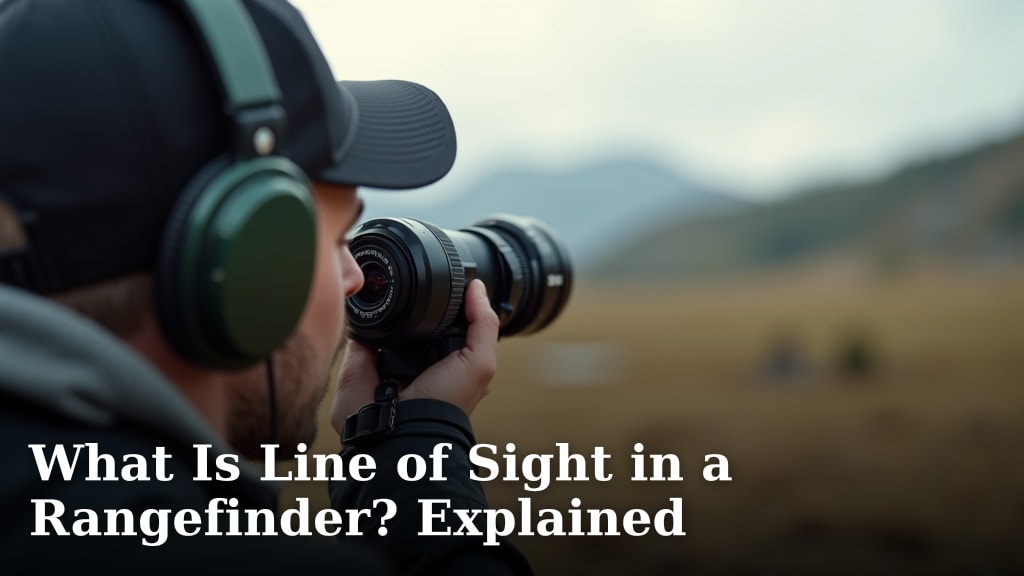 What Is Line of Sight in a Rangefinder? Explained