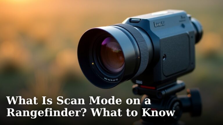 What Is Scan Mode on a Rangefinder? What to Know