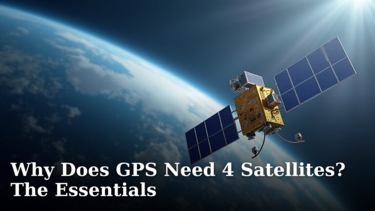 Why Does GPS Need 4 Satellites? The Essentials
